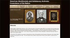 Desktop Screenshot of americanabolitionists.com